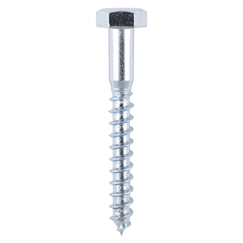 Coach Screws - Hex - Zinc - 6.0x40