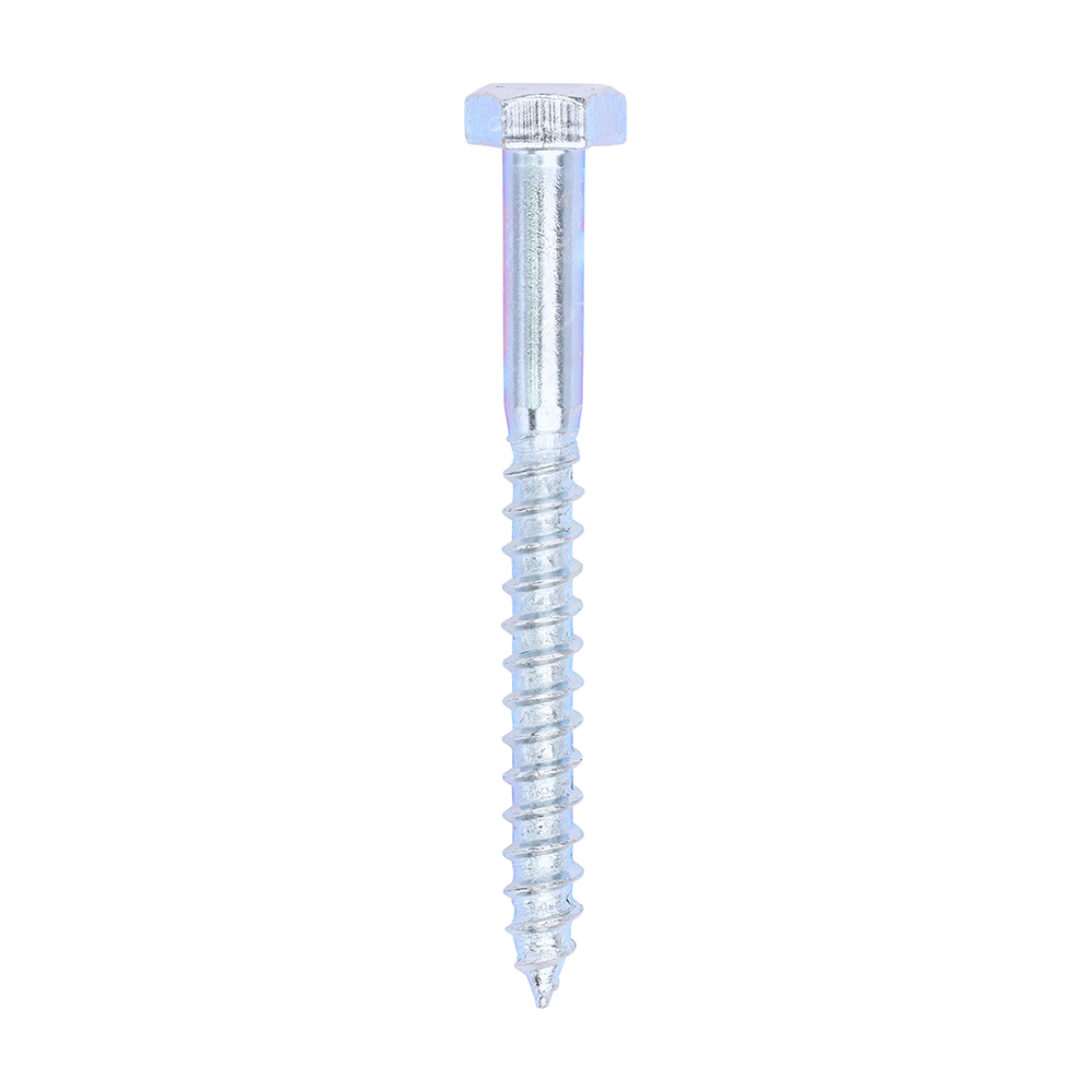 Coach Screws - Hex - Zinc - 6.0x60