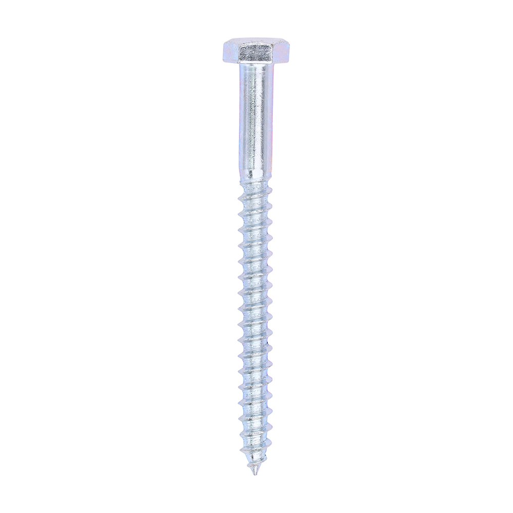 Coach Screws - Hex - Zinc - 6.0x70