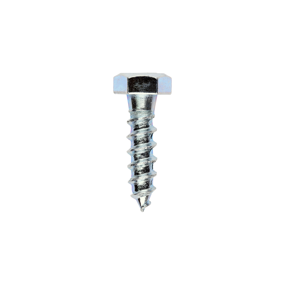 Coach Screws - Hex - Zinc - 8.0x30