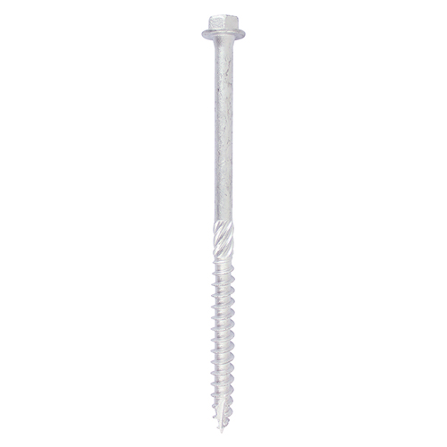 Heavy Duty Timber Screws - Hex - Exterior - Silver - 10.0x150