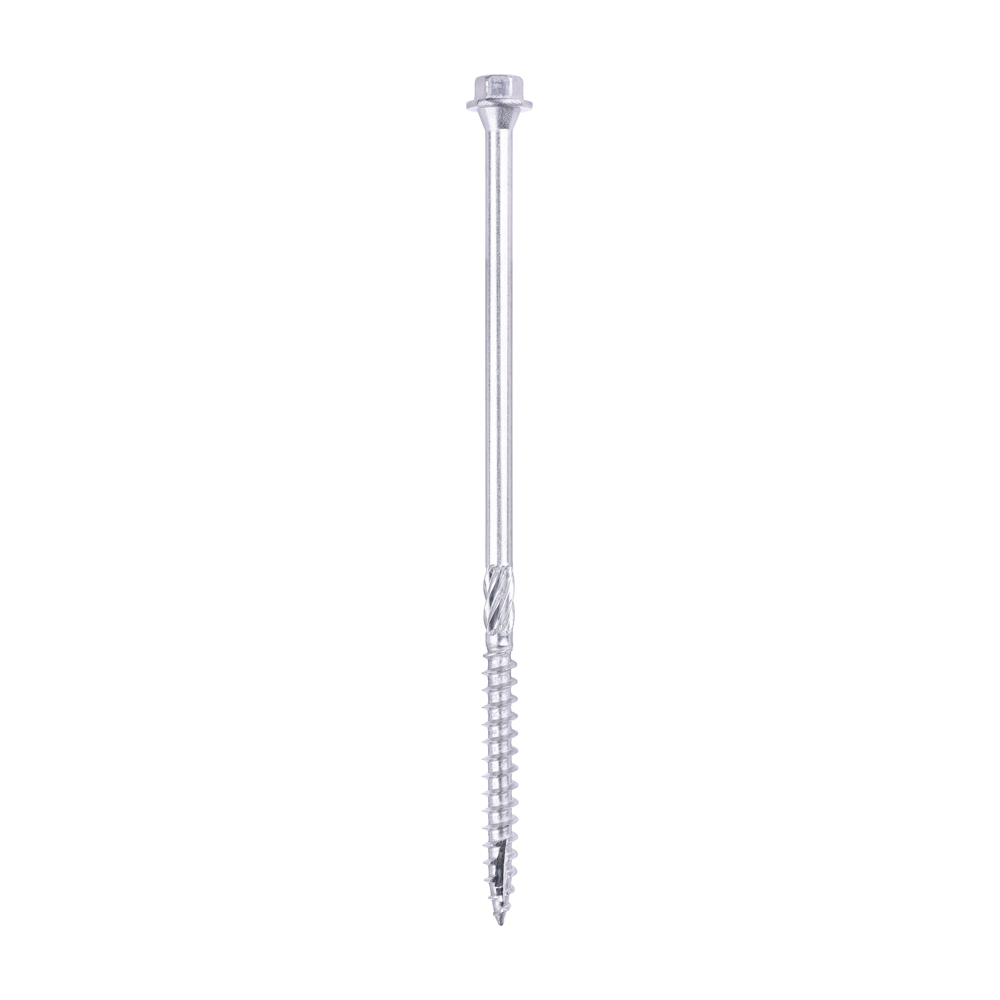 Timber Frame Construction & Landscaping Screws - Hex - A4 Stainless Steel - 6.7x150