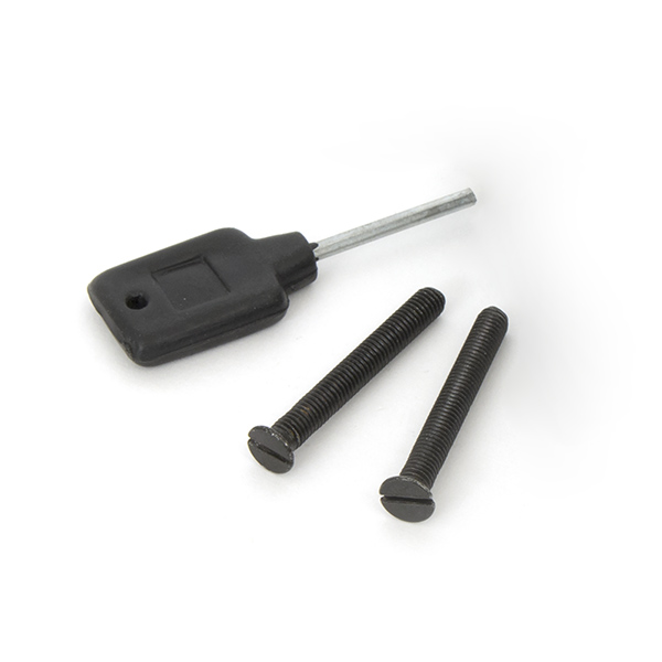 Antique Pewter Peardrop Espag - RH