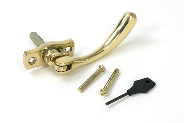 Polished Brass Peardrop Espag - RH