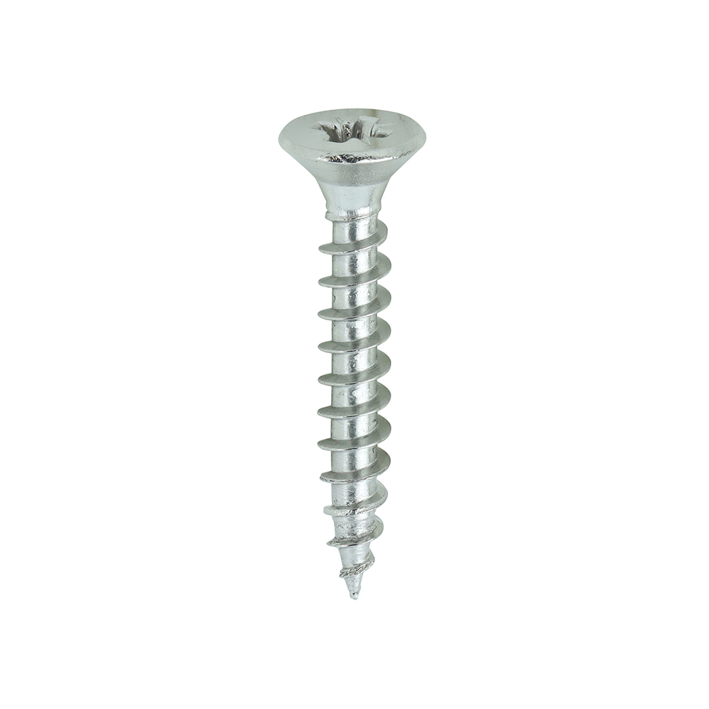 Classic Multi-Purpose Screws - PZ - Double Countersunk - A2 Stainless Steel - 3.0x20