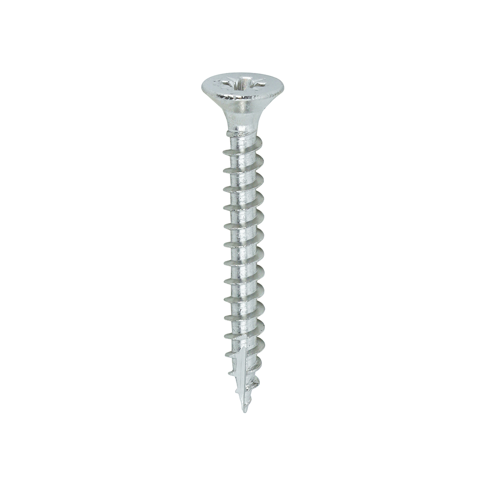 Classic Multi-Purpose Screws - PZ - Double Countersunk - A2 Stainless Steel - 3.0x25