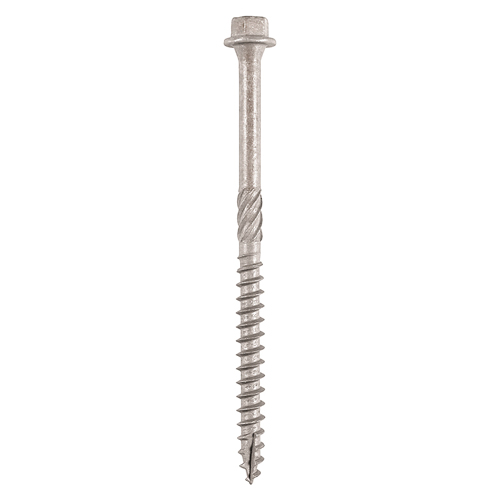 Timber Frame Construction & Landscaping Screws - Hex - A4 Stainless Steel - 6.7x300