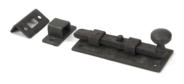 Beeswax 4" Straight Knob Bolt