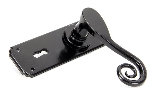 Black Monkeytail Lever Lock Set