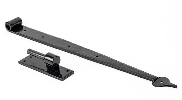 Black 24" Hook & Band Hinge (pair)