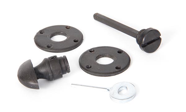 Beeswax Round Bathroom Thumbturn