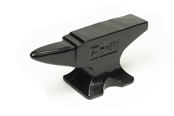 Black Anvil Paper Weight