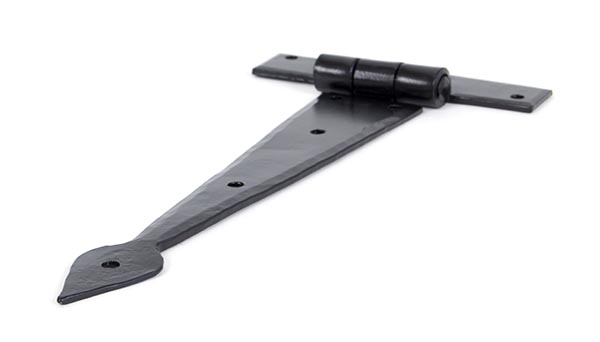 Black 9" Arrow Head T Hinge (pair)