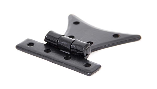 Black 2" Half Butterfly Hinge (pair)