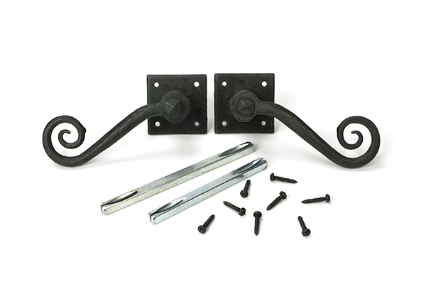 Beeswax Monkeytail Lever on Rose Set (Diamond)