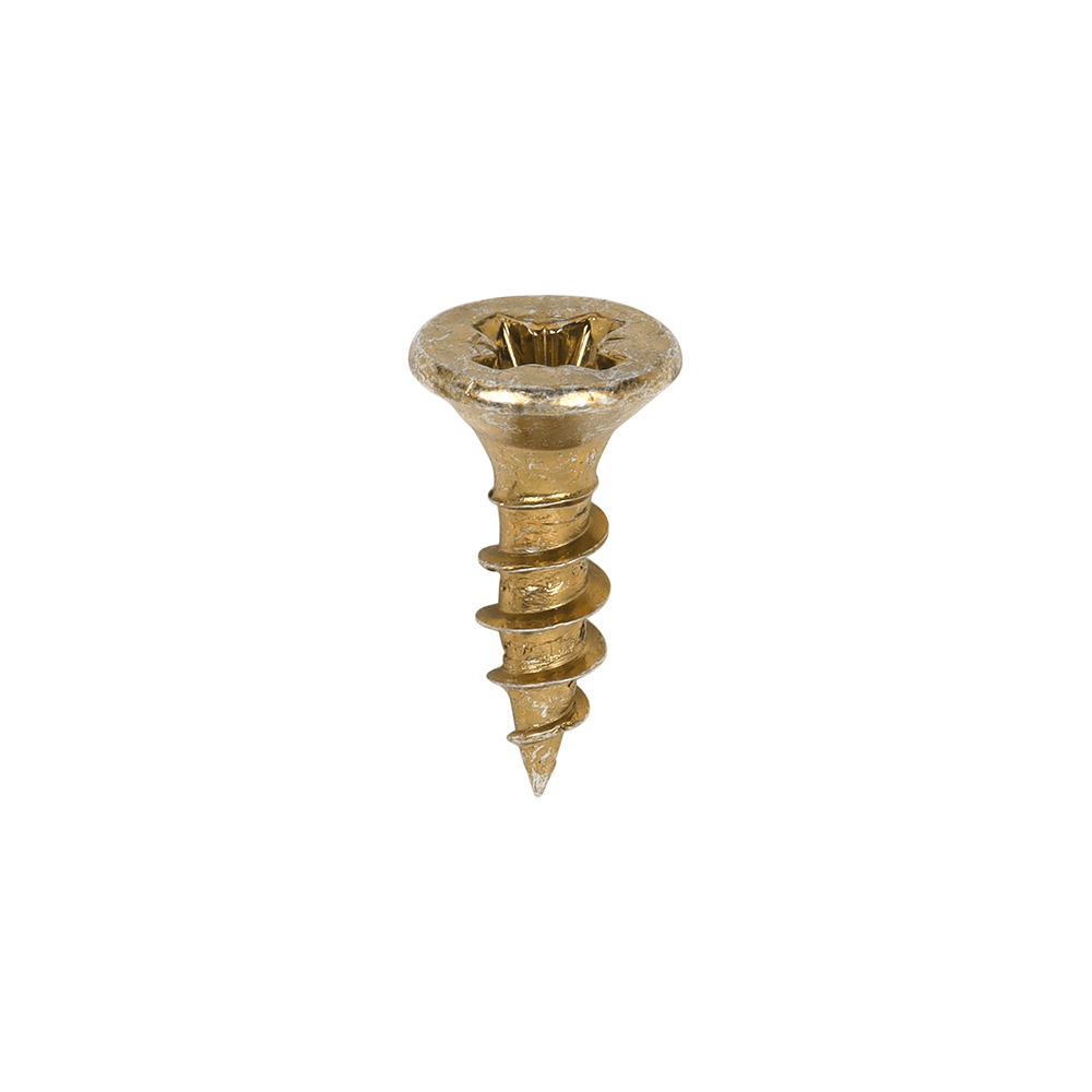 Classic Multi-Purpose Screws - PZ - Double Countersunk - Yellow - 3.5x12