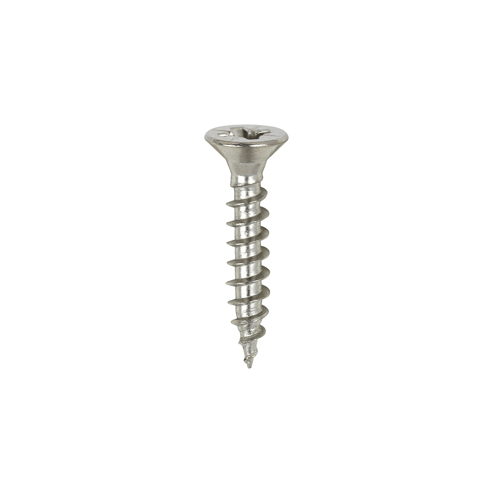 Classic Multi-Purpose Screws - PZ - Double Countersunk - A4 Stainless Steel - 3.5x20