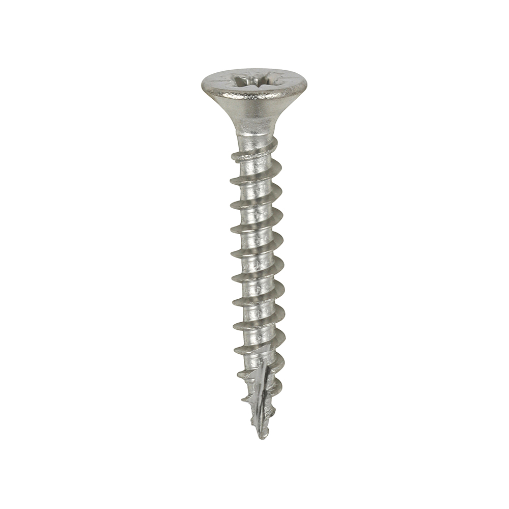 Classic Multi-Purpose Screws - PZ - Double Countersunk - A4 Stainless Steel - 3.5x25