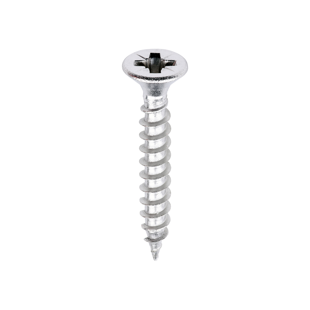 Classic Multi-Purpose Screws - PZ - Double Countersunk - A2 Stainless Steel - 3.5x25