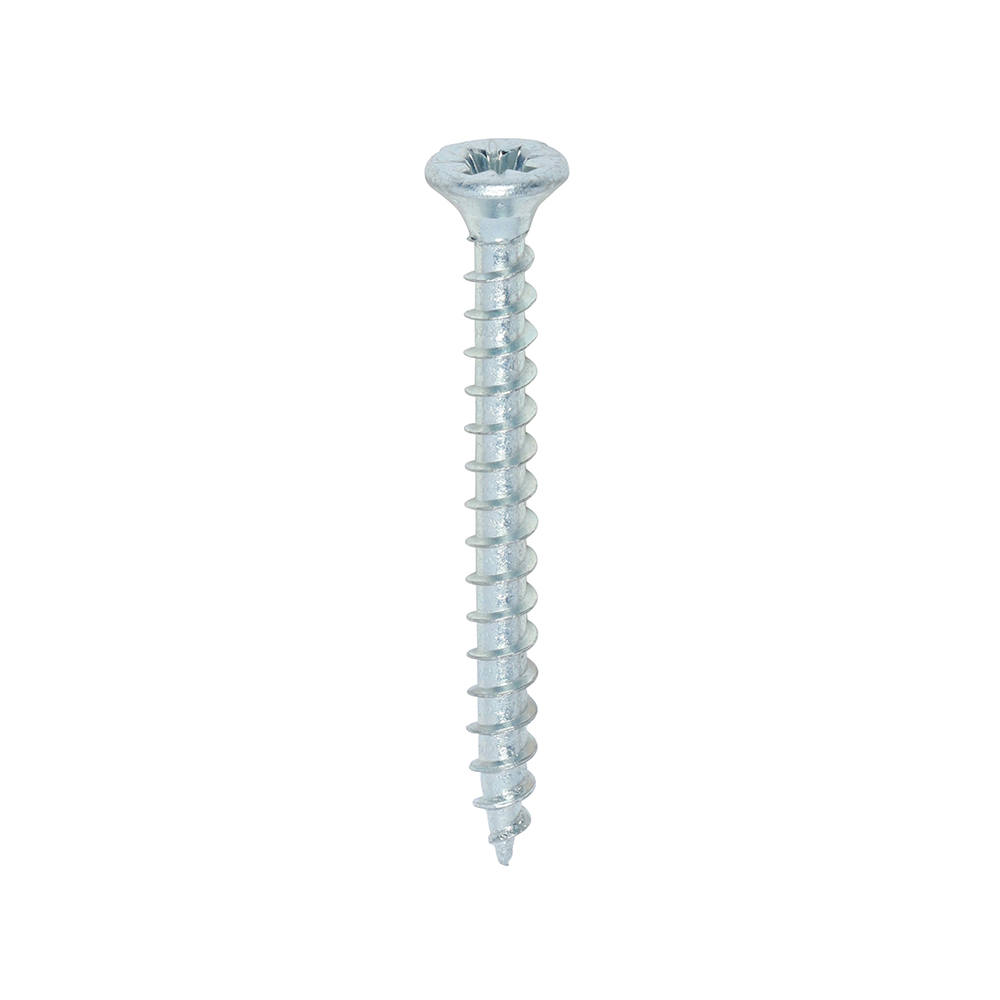 Solo Chipboard & Woodscrews - PZ - Double Countersunk - Zinc - 3.5x35