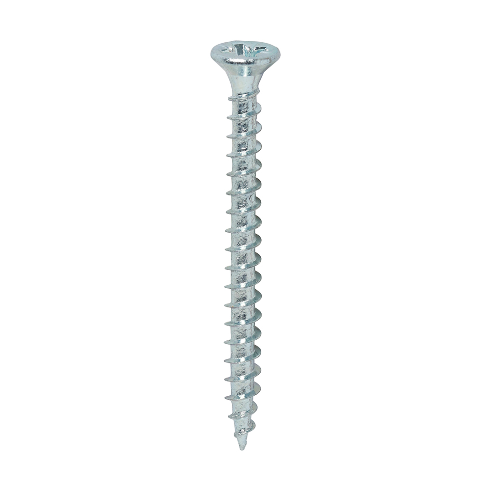 Solo Chipboard & Woodscrews - PZ - Double Countersunk - Zinc - 3.5x40