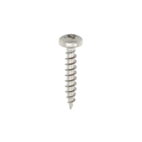 Classic Multi-Purpose Screws - PZ - Pan Head - A2 Stainless Steel - 4.0x20