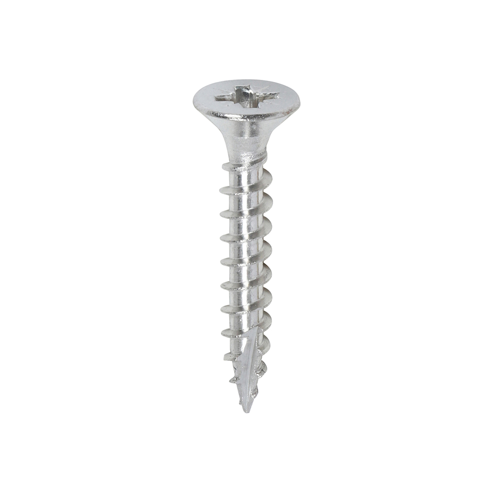 Classic Multi-Purpose Screws - PZ - Double Countersunk - A2 Stainless Steel - 4.0x25
