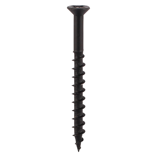 Furniture Carcass Screws - PZ - Black - 4.0x33