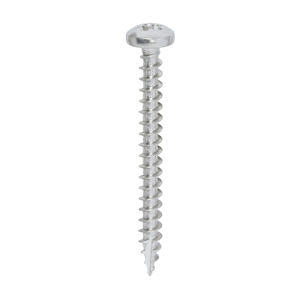 Classic Multi-Purpose Screws - PZ - Pan Head - A2 Stainless Steel - 4.0x40