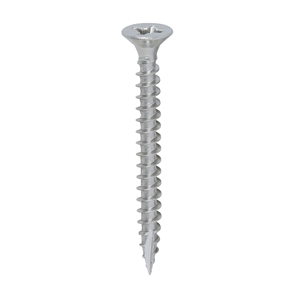 Classic Multi-Purpose Screws - PZ - Double Countersunk - A2 Stainless Steel - 4.0x40