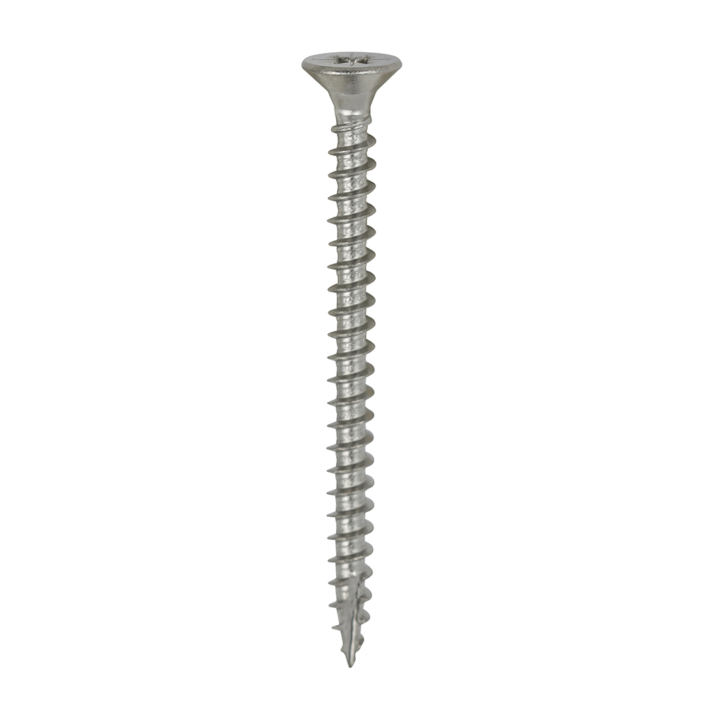 Classic Multi-Purpose Screws - PZ - Double Countersunk - A4 Stainless Steel - 4.0x50