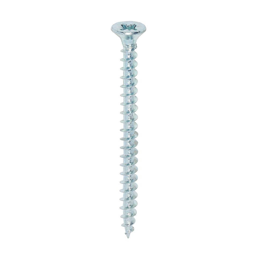 Solo Chipboard & Woodscrews - PZ - Double Countersunk - Zinc - 4.0x50