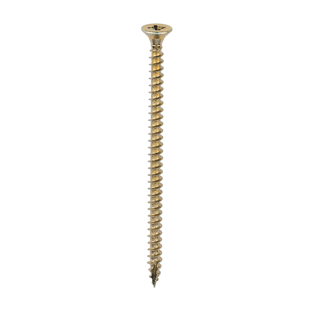 Classic Multi-Purpose Screws - PZ - Double Countersunk - Yellow - 4.0x70