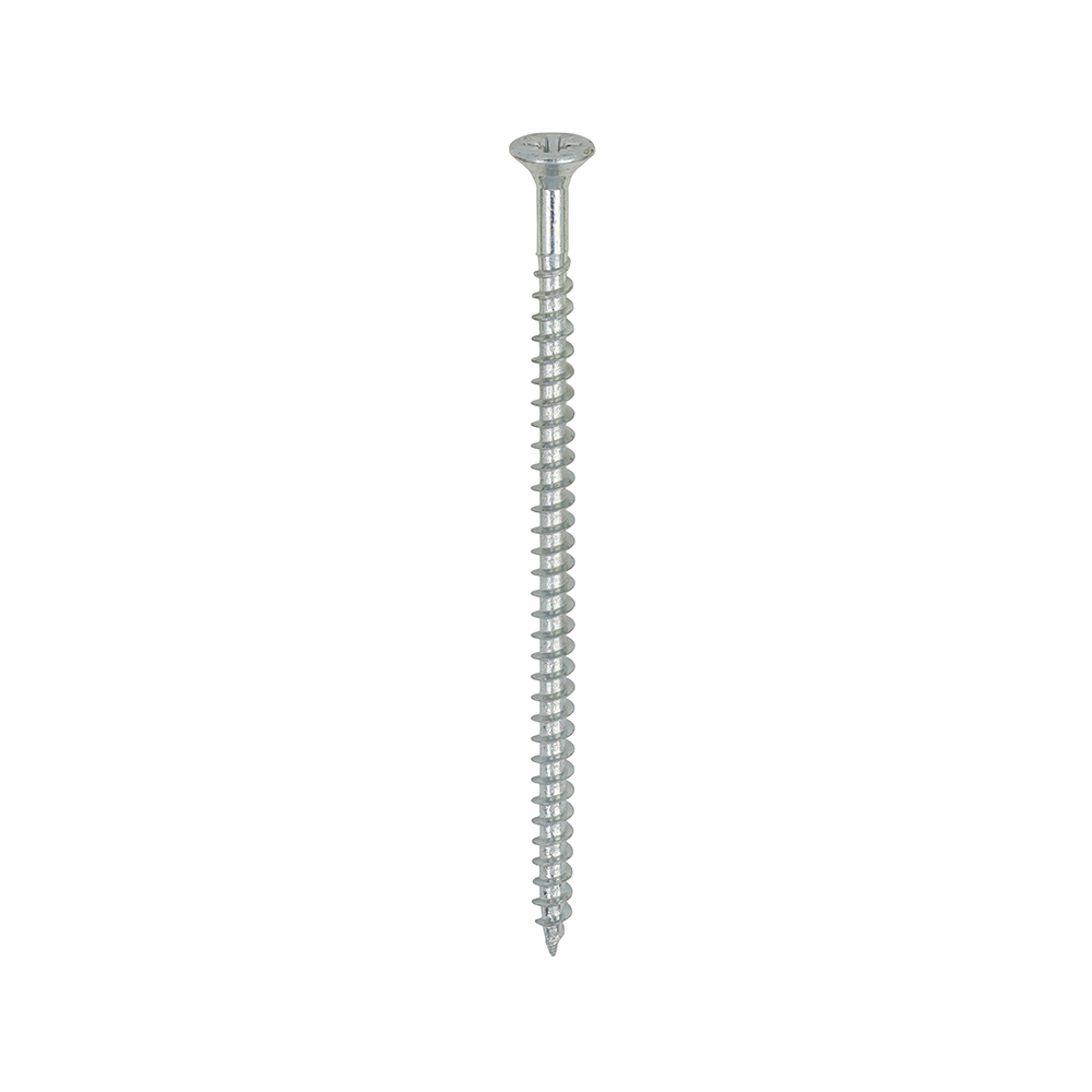 Solo Chipboard & Woodscrews - PZ - Double Countersunk - Zinc - 4.0x80