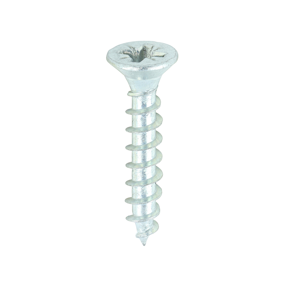 Solo Chipboard & Woodscrews - PZ - Double Countersunk - Zinc - 4.5x25
