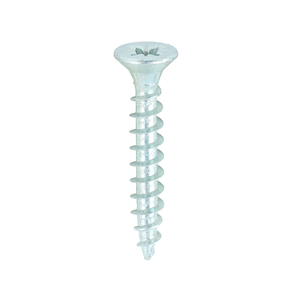 Solo Chipboard & Woodscrews - PZ - Double Countersunk - Zinc - 4.5x30