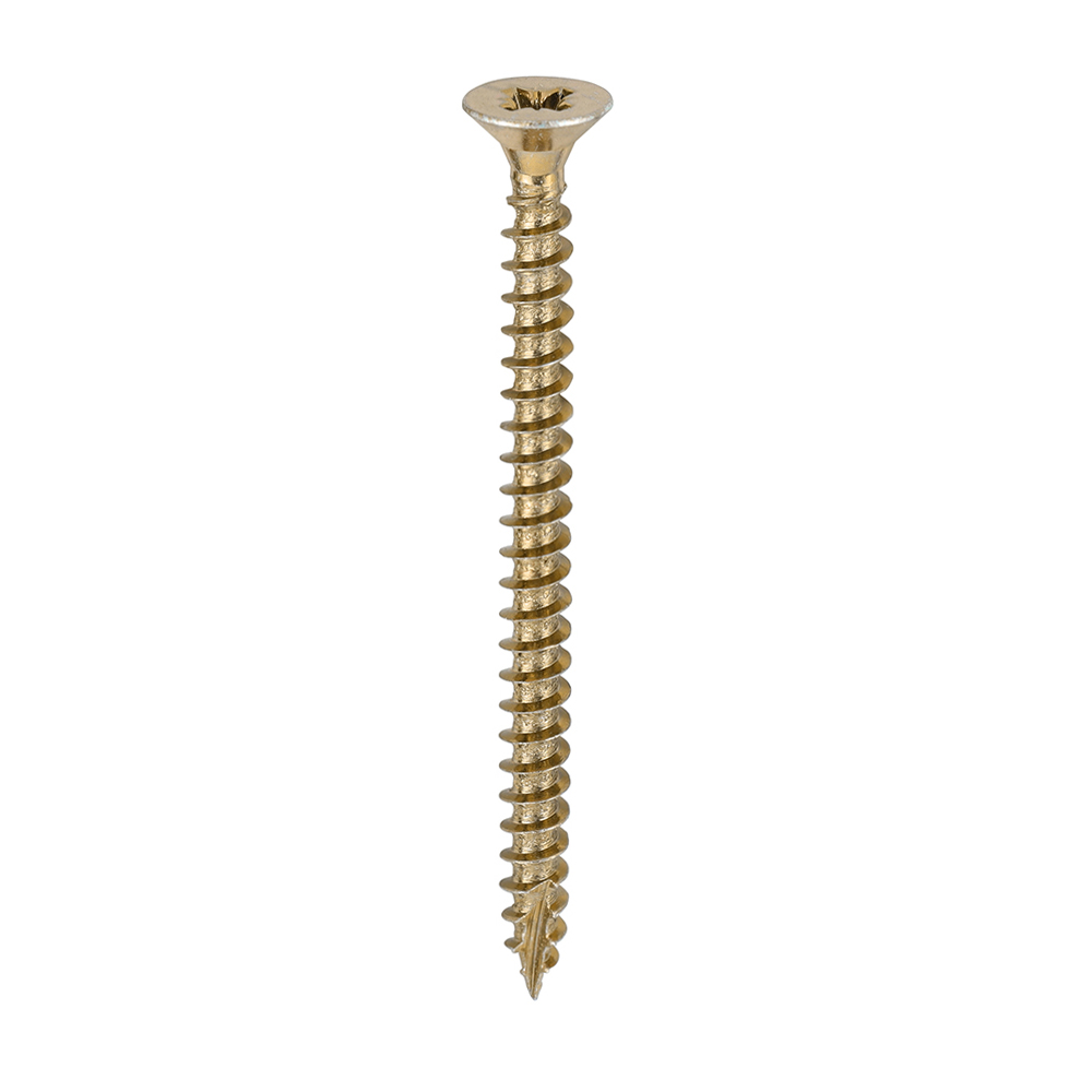Classic Multi-Purpose Screws - PZ - Double Countersunk - Yellow - 4.5x60