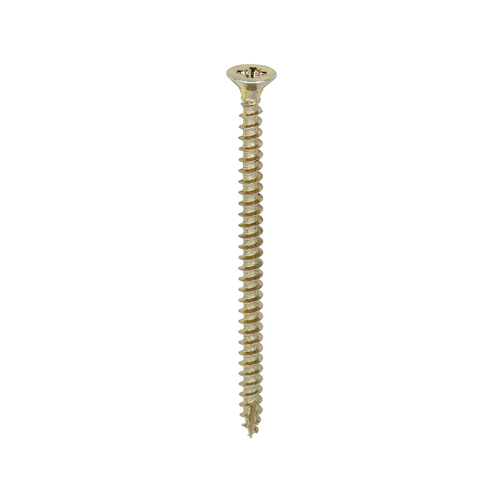Classic Multi-Purpose Screws - PZ - Double Countersunk - Yellow - 4.5x70