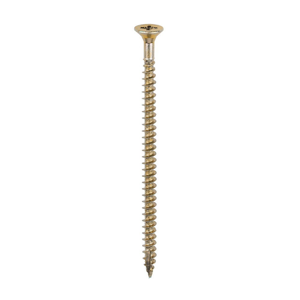 Classic Multi-Purpose Screws - PZ - Double Countersunk - Yellow - 4.5x80