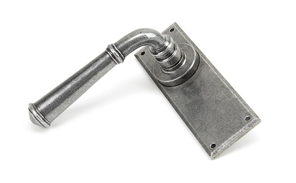 Pewter Regency Lever Latch Set