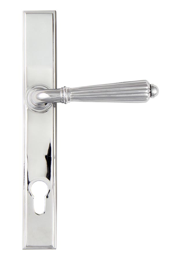 Polished Chrome Hinton Slimline Lever Espag. Lock Set