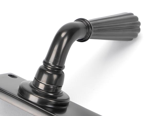 Aged Bronze Hinton Lever Euro Lock Set