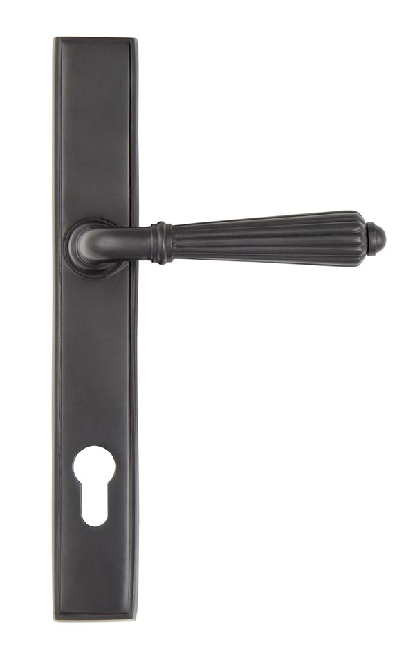 Aged Bronze Hinton Slimline Lever Espag. Lock Set