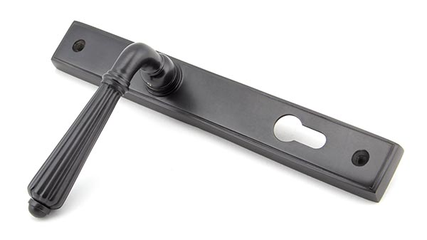 Aged Bronze Hinton Slimline Lever Espag. Lock Set