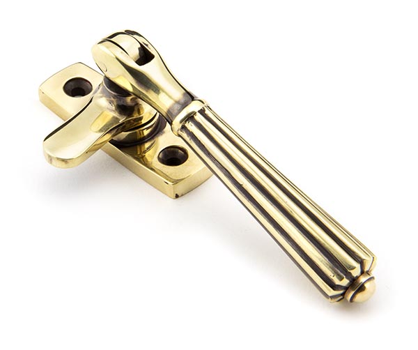 Aged Brass Locking Hinton Fastener