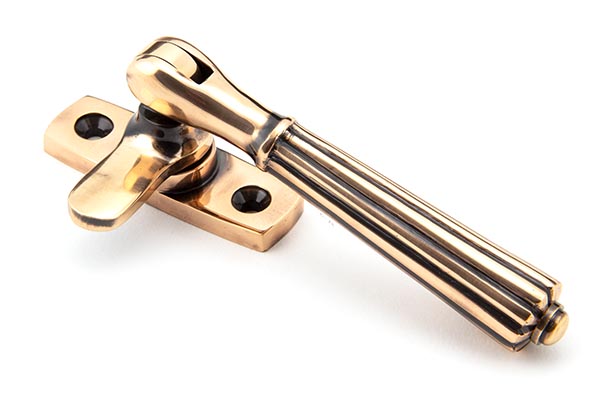 Polished Bronze Locking Hinton Fastener