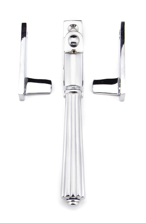 Polished Chrome Night-Vent Locking Hinton Fastener