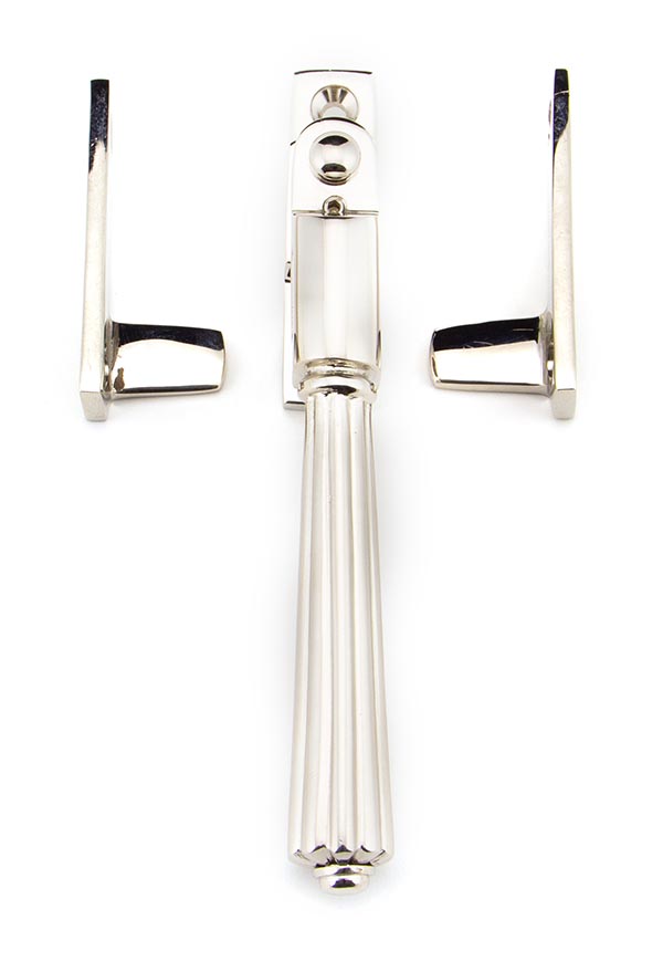 Polished Nickel Night-Vent Locking Hinton Fastener