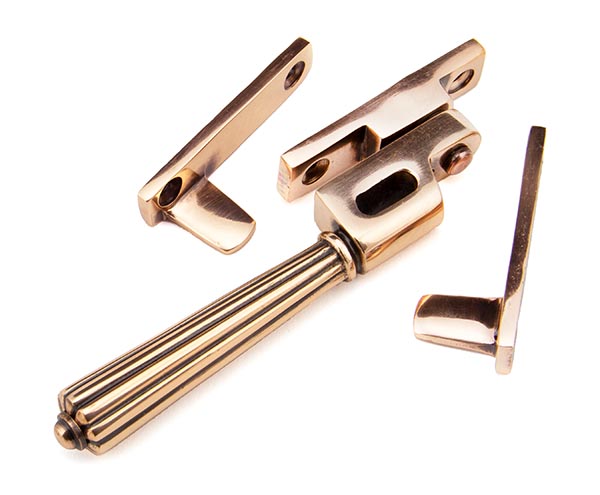 Polished Bronze Night-Vent Locking Hinton Fastener