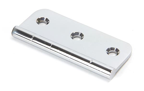 Polished Chrome 3" Dummy Butt Hinge (Single)